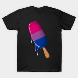 Bisexual Shirt Bisexual Flag Ice Cream LGBT Bisexual Pride T-Shirt